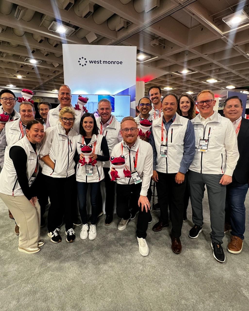Team at booth